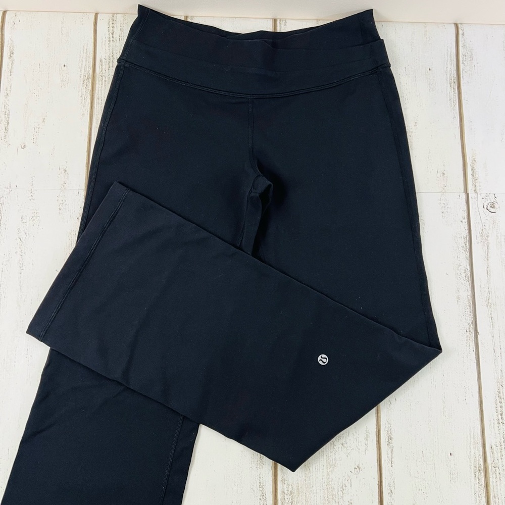Lululemon Flare Wide Leg Leggings Pants Size 8 Reg - Picture 2 of 10